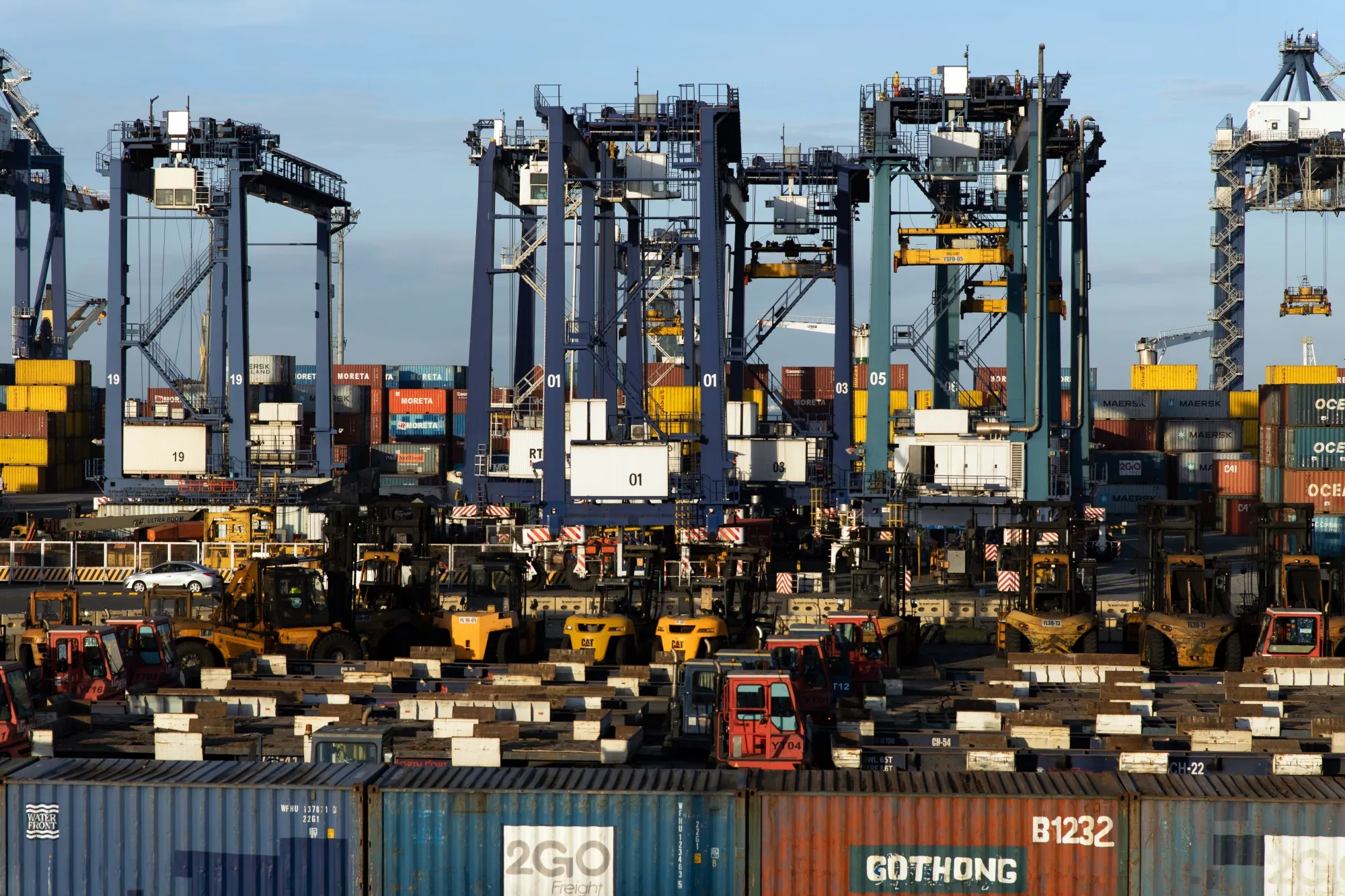 The Port of Manila, the Philippines.&nbsp;