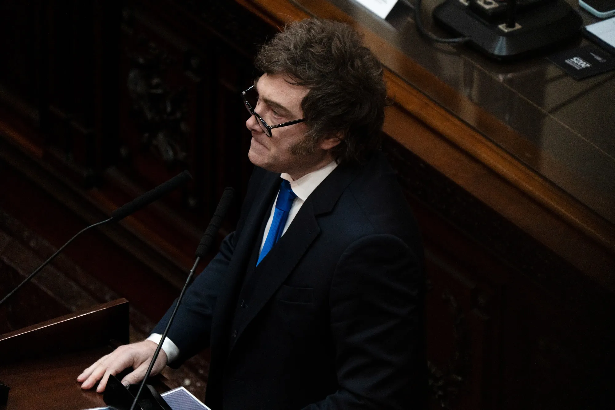 President Milei Addresses The Opening Of Congress