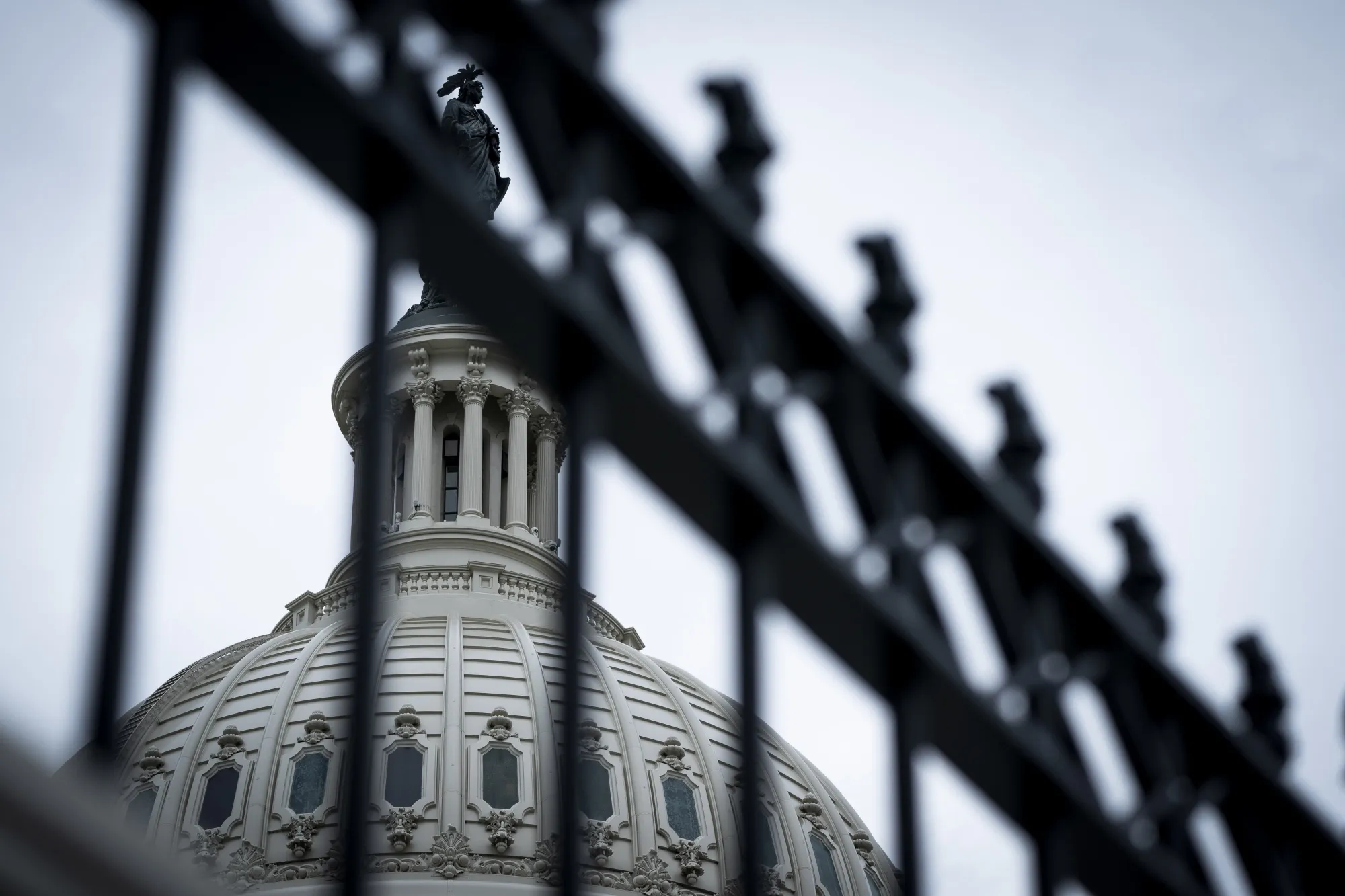 The U.S. Capitol stands in Washington, D.C.