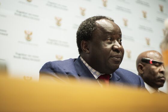 South Africa’s Mboweni Still Awaiting Responses to Economic Plan