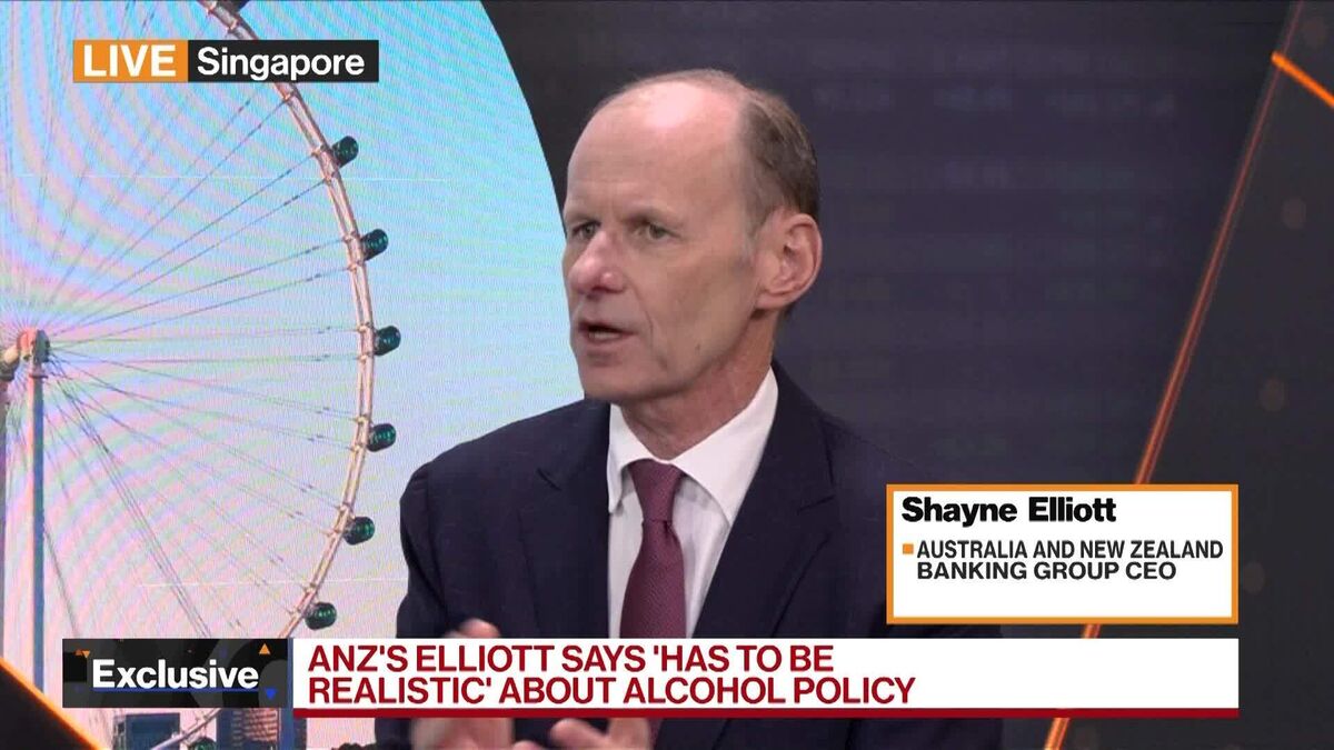 ANZ 'Has to Be Realistic' About Alcohol Policy, CEO Says