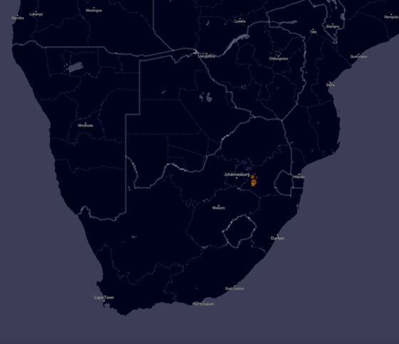 Large Methane Leak Detected Over South Africa Coal Mining Region