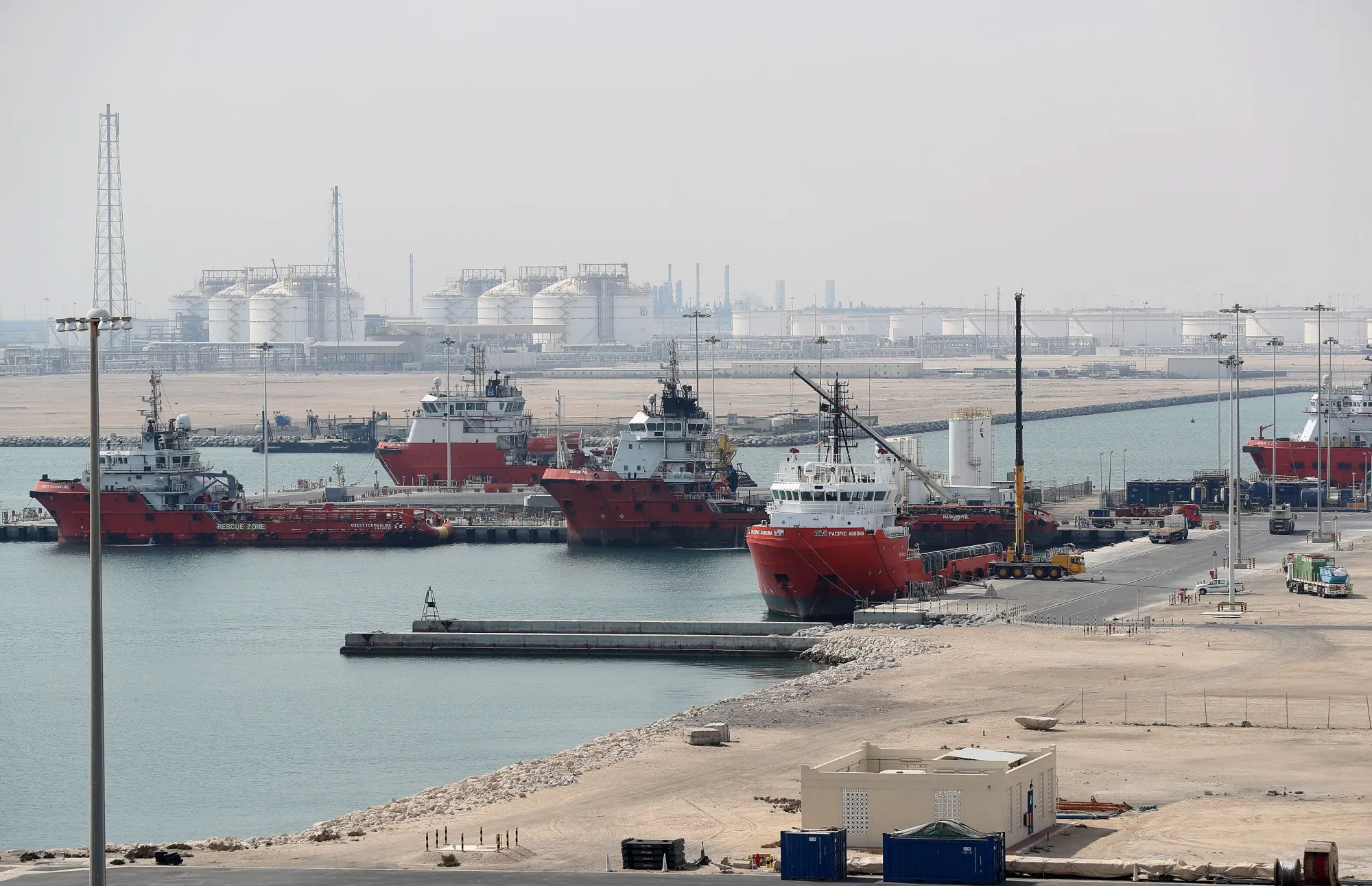 Qatar earlier this week shut production at its Ras Laffan LNG export facility.