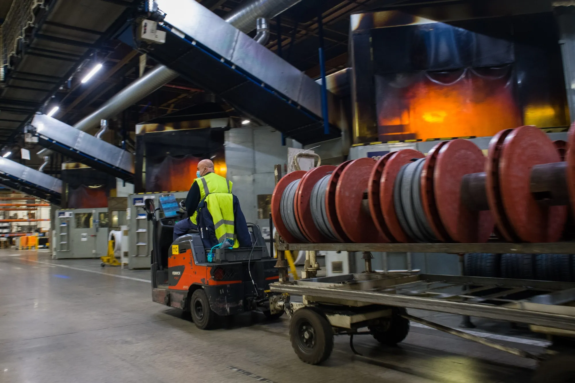 A measure for manufacturing in France decreased further into negative territory.