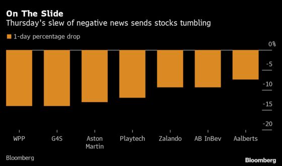 Virus Warnings Help Knock $300 Billion Off Europe Stocks