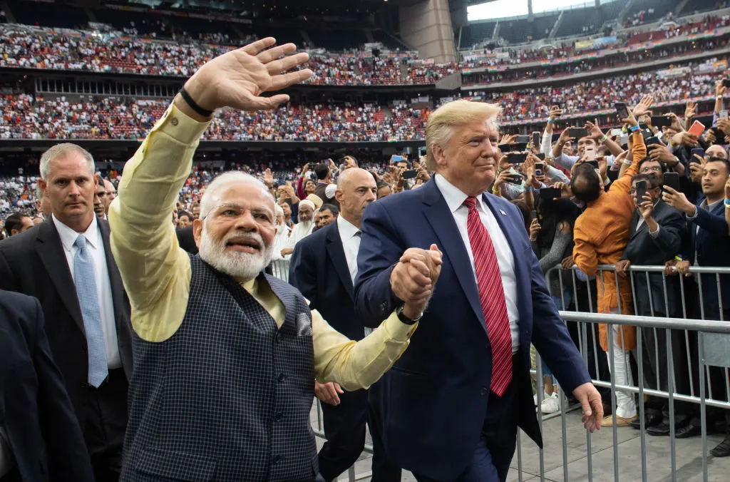 Modi came dangerously close to endorsing Trump.