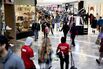 Shoppers At Westfield Garden State Plaza Mall On Black Friday