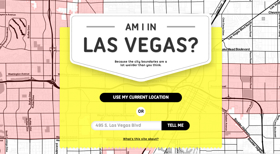 Las Vegas Interactive Map