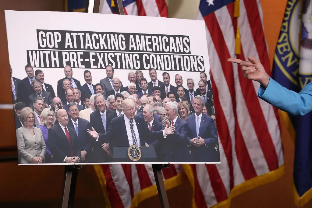 A winning issue for Democrats.