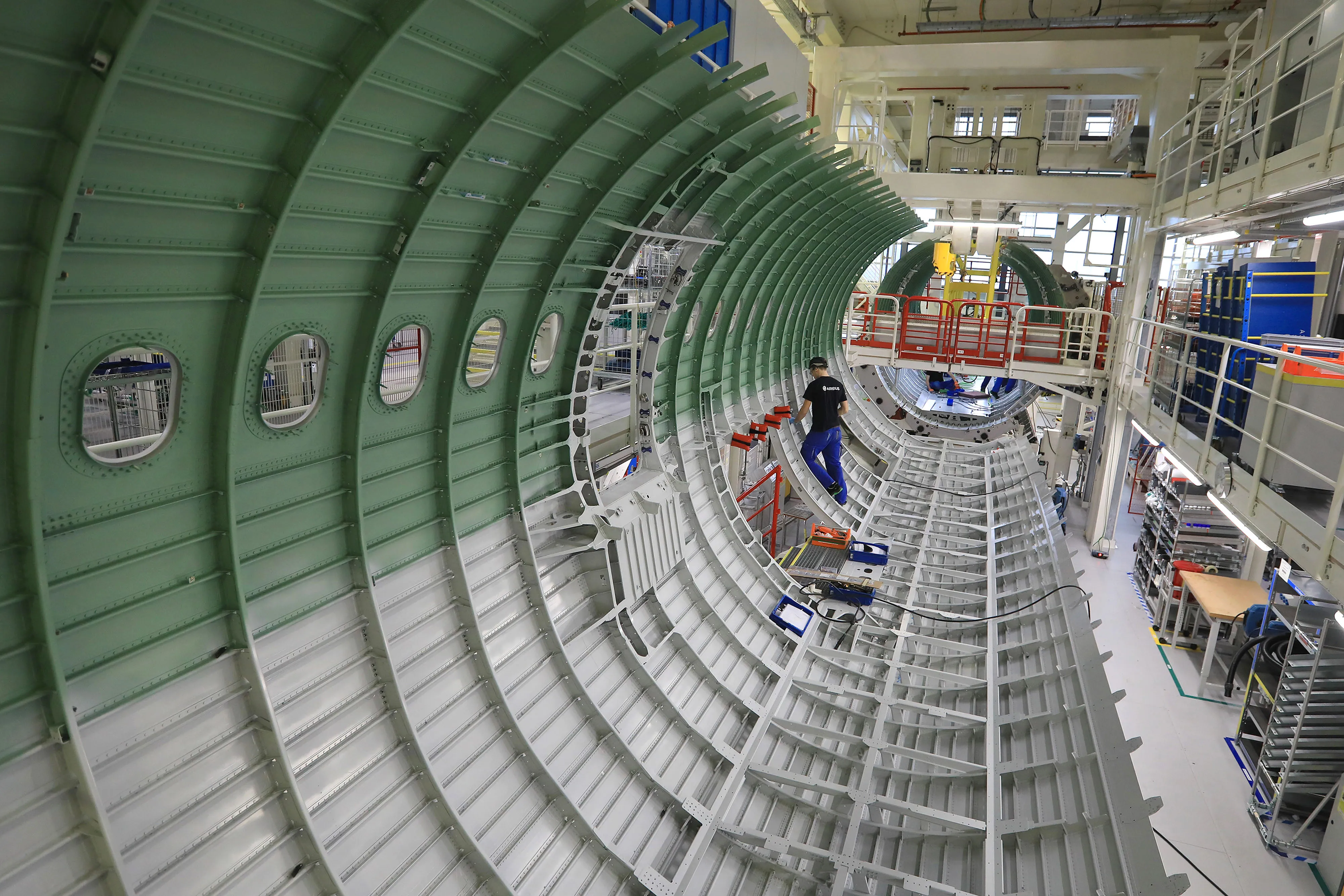 Airbus SE Open New A320 Aircraft Family Hangar