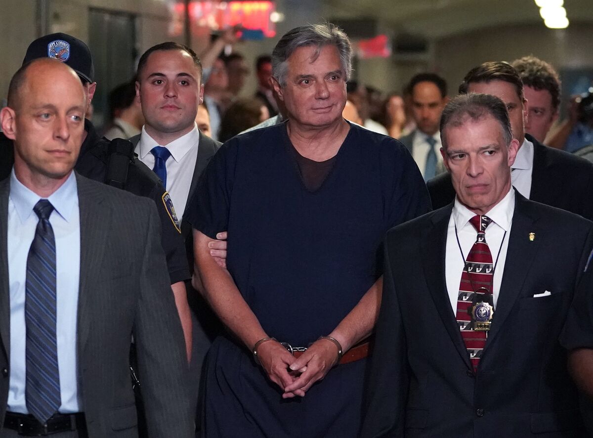 Manafort Pleads Not Guilty to Pardon-Proof New York Charges - Bloomberg