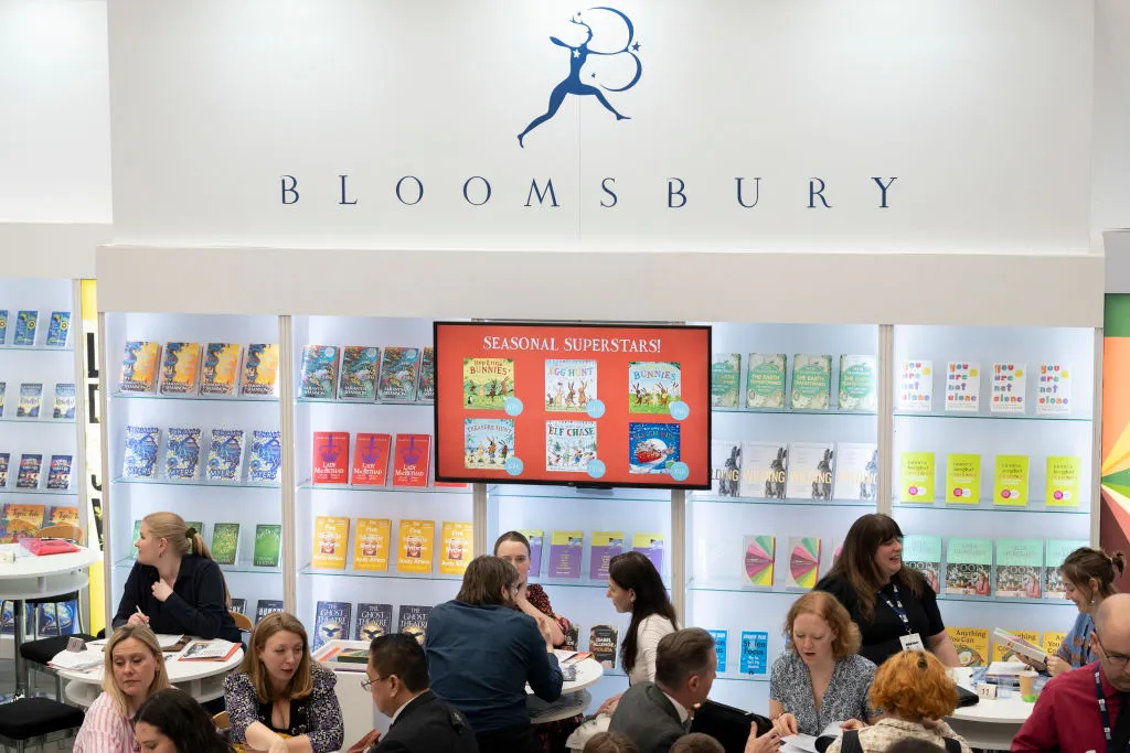 The Bloomsbury stand during the 2025&nbsp;London Book Fair.