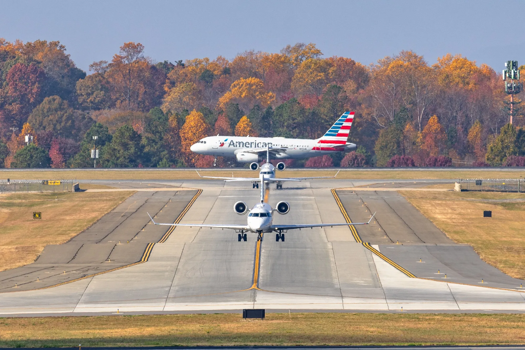 Air traffic&nbsp;at Charlotte-Douglas International Airport
