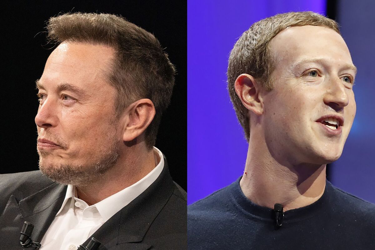 Elon Musk, Mark Zuckerberg Cage Match 'Might Actually Happen' - Bloomberg