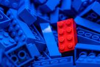 Inside A Lego A/S Store Ahead Of Their Results