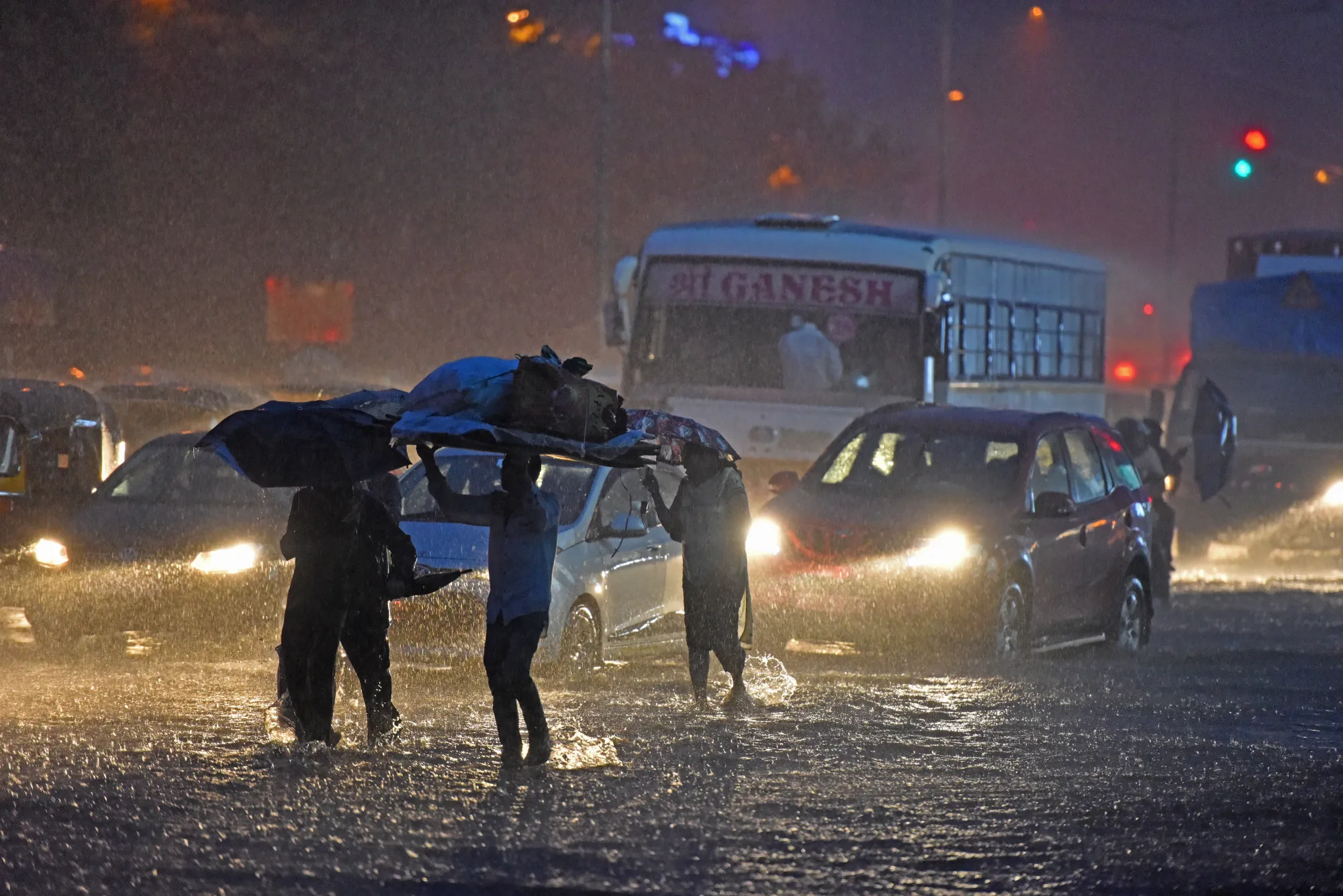 Heavy rain in Mumbai on Sept. 19.

