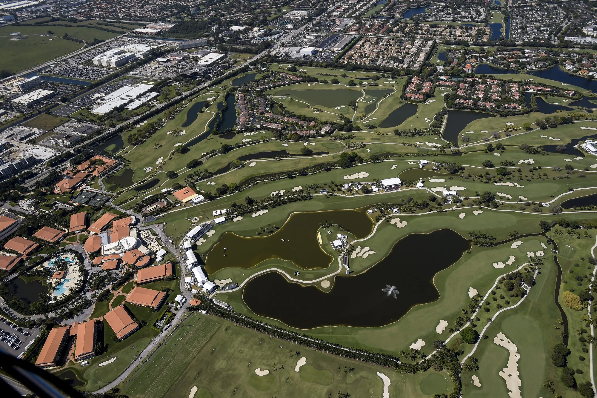 The Trump National Doral resort.