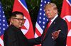 トランプ大統領、金正恩委員長