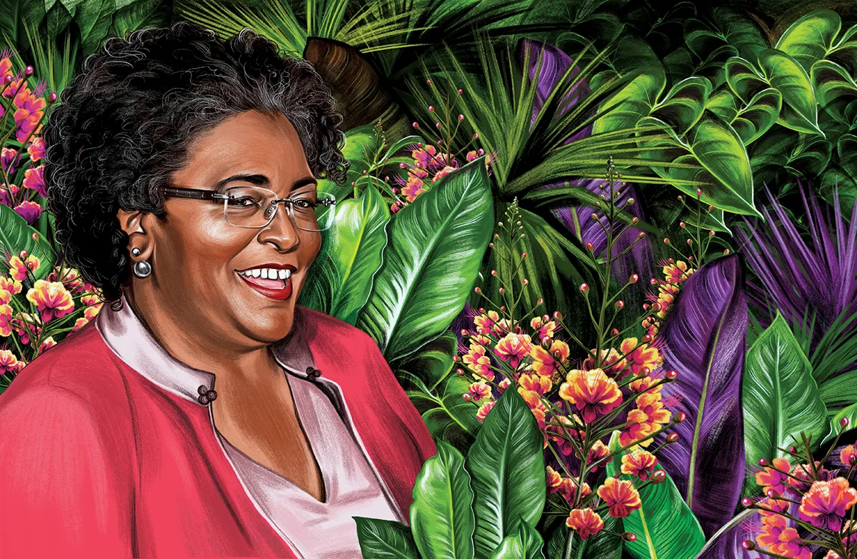 Barbados Prime Minister Mia Mottley