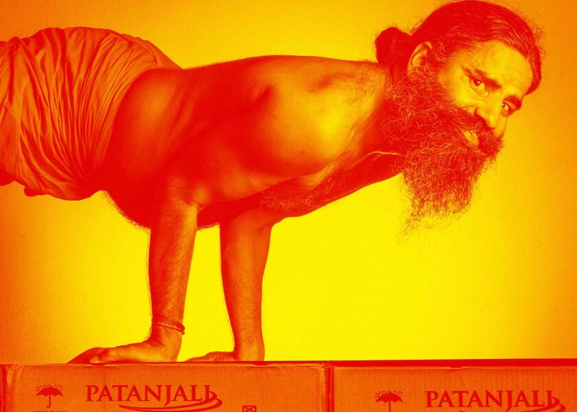 Znalezione obrazy dla zapytania ramdev india today cover