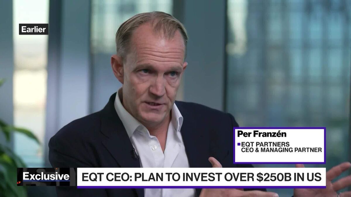 ⚫️ BLOOMBERG: EQT punta su investimenti significativi negli Stati Uniti, intervista al CEO Per Franzen