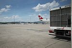 Swissport operations at Zurich Airport