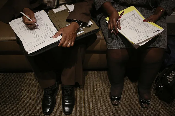 The first step in lowering the unemployment rate.
