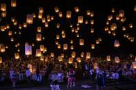 Tourist Reliant Thailand Celebrates the Loy Khrathong Festival 