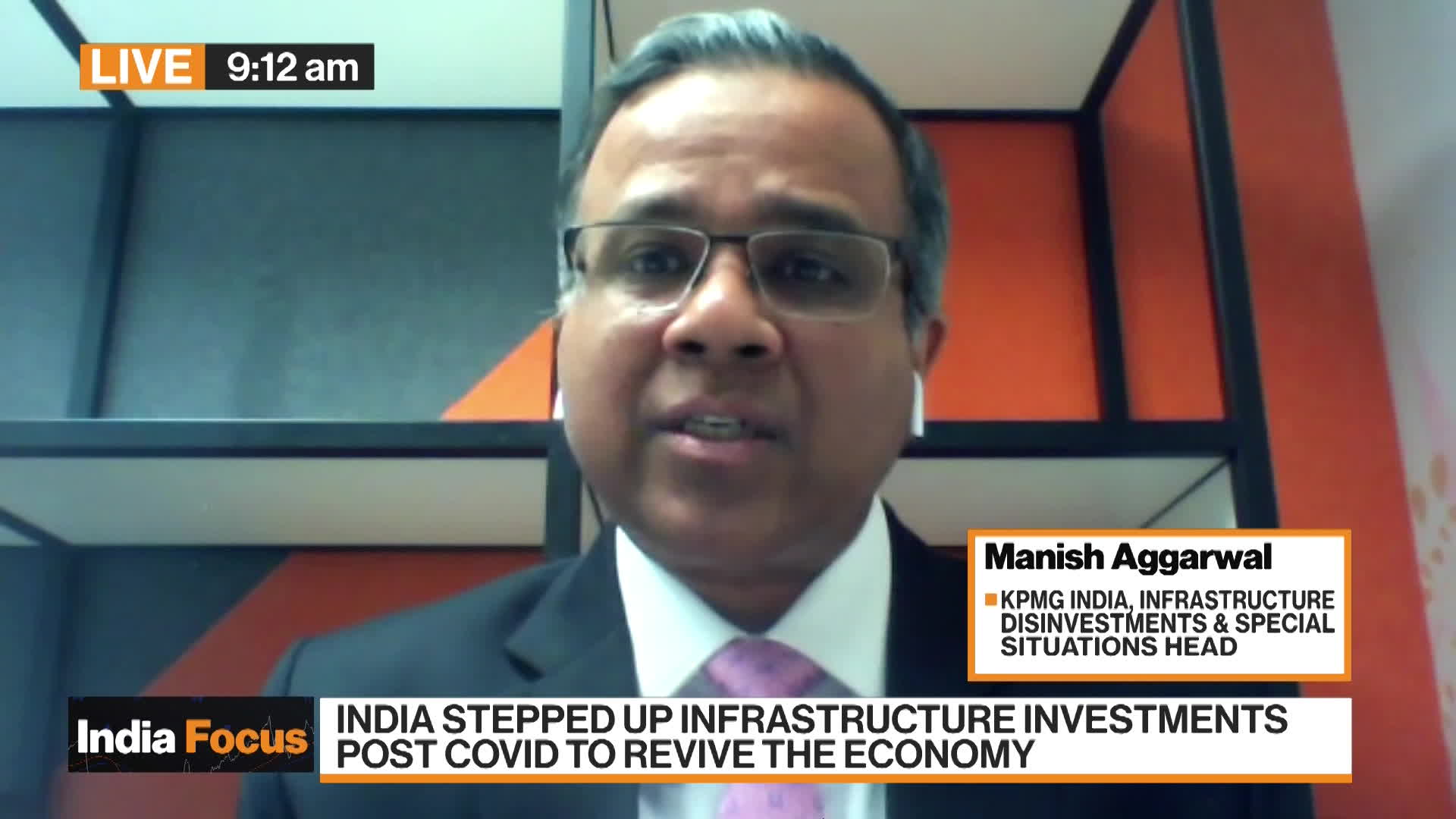 Watch KPMG India Aggarwal on Investing in India - Bloomberg