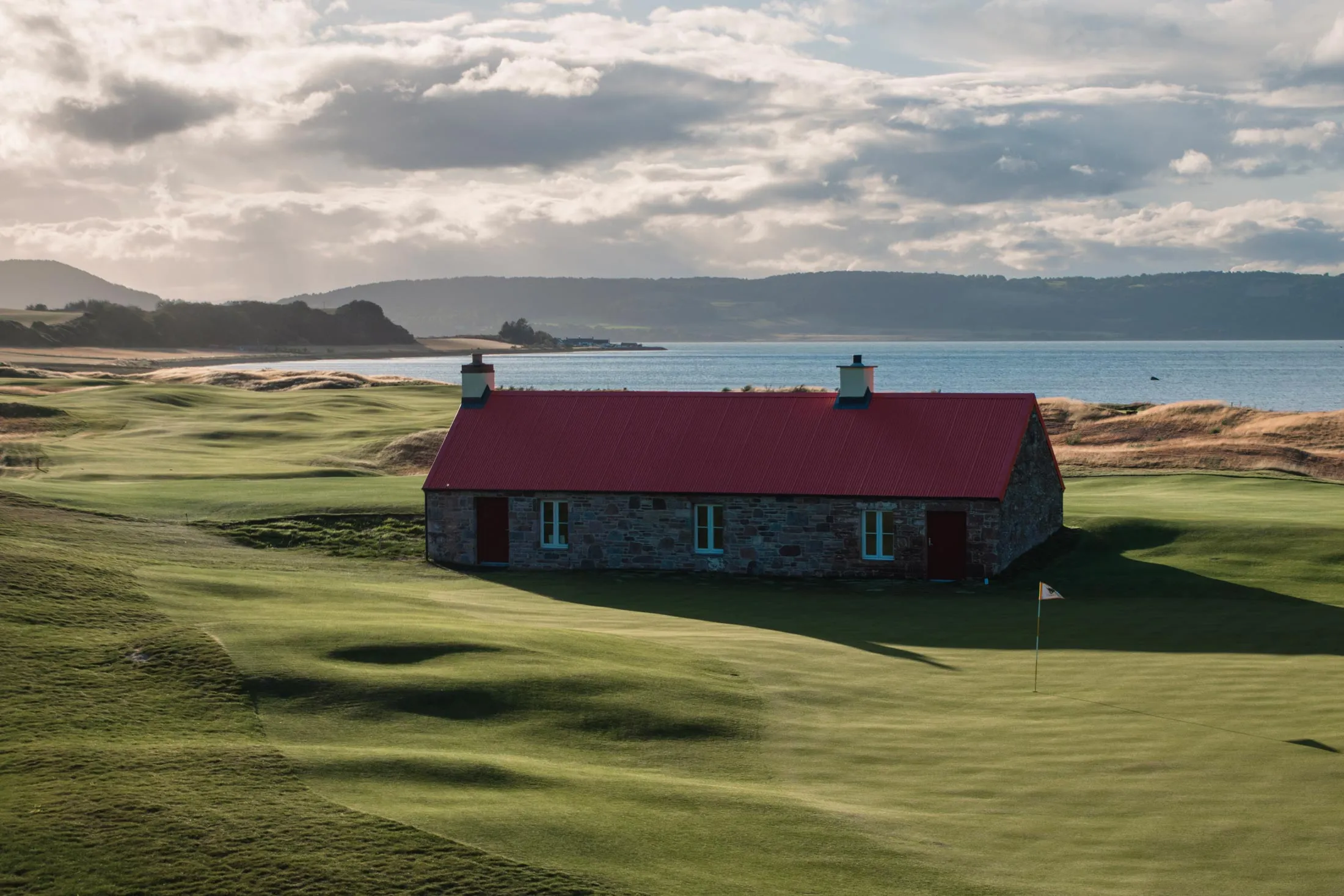The bothy&nbsp;on&nbsp;Old Petty overlooking the Moray Firth.