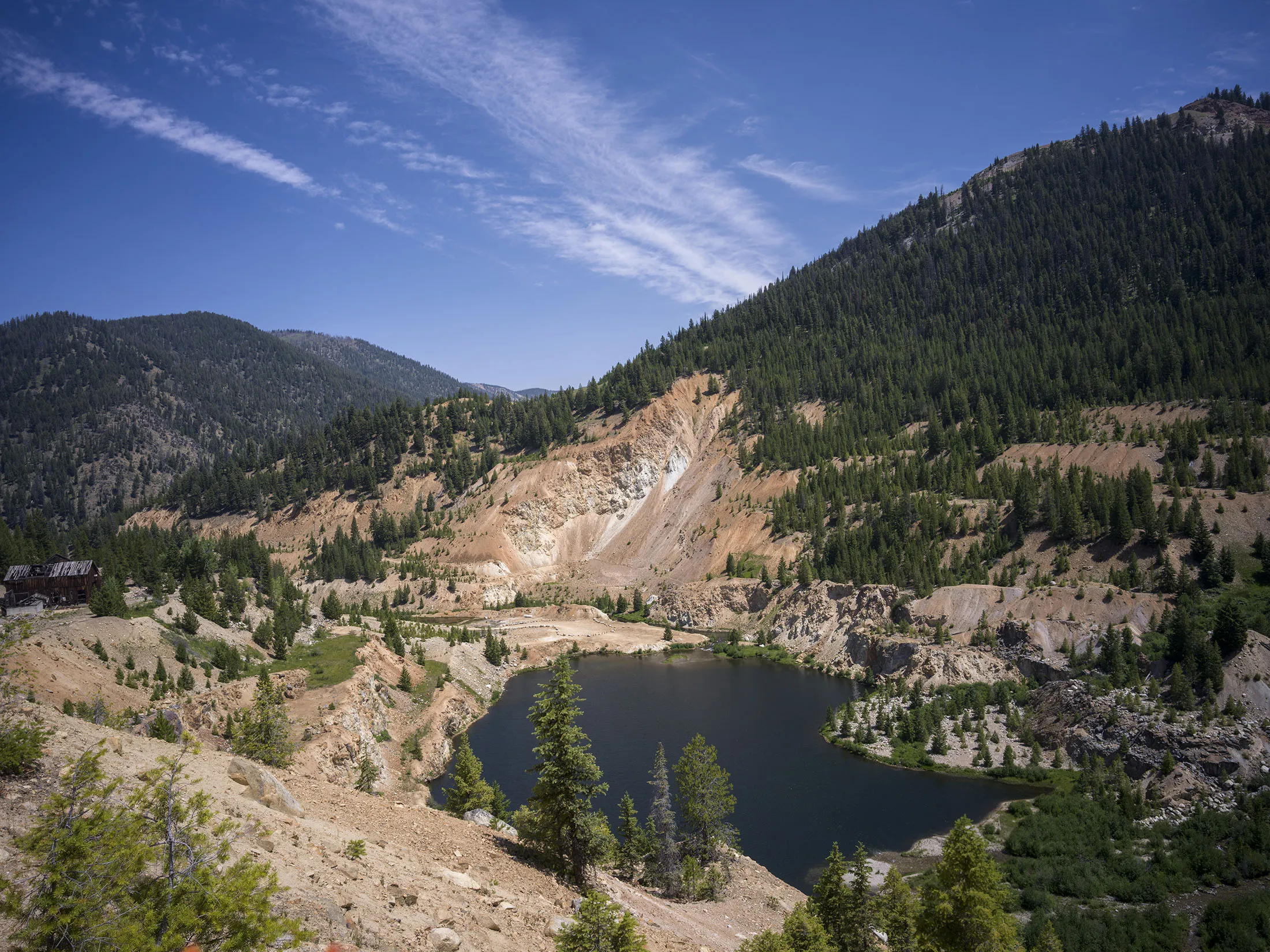 Idaho’s&nbsp;Yellow Pine Pit mine provided most of the antimony used by the US military in World War II.