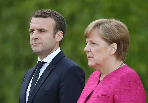 Macron first. Merkel second?
