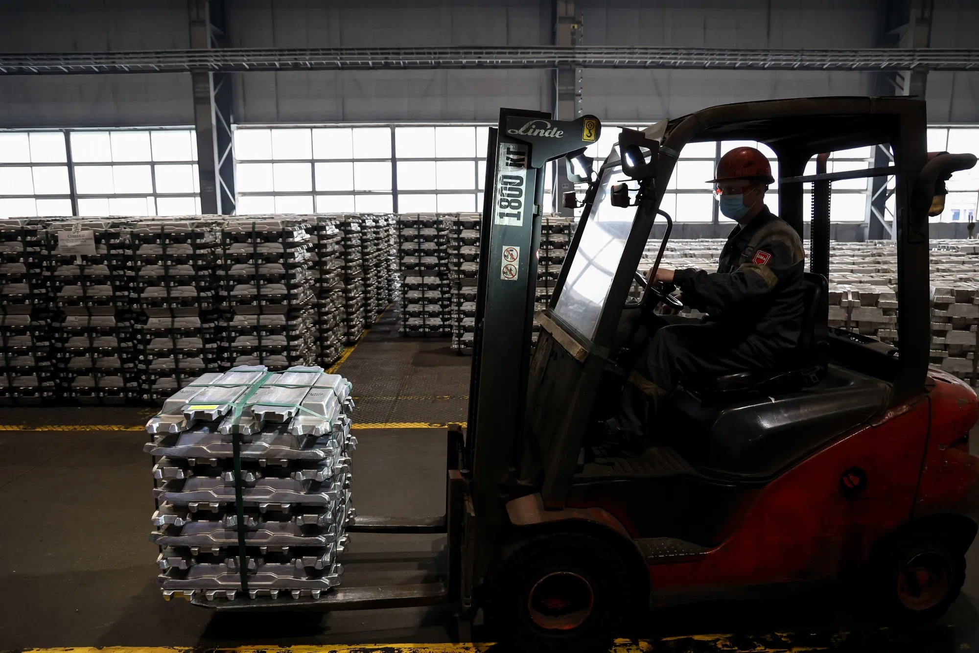 Aluminium Production at United Co. Rusal Plants