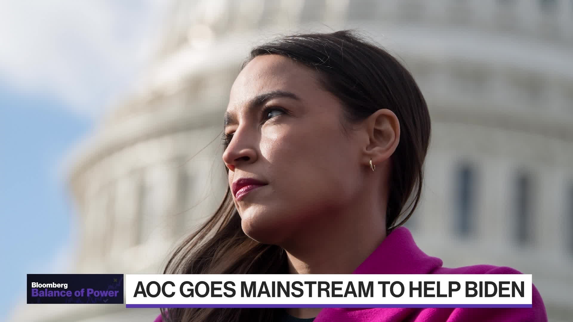 Watch AOC Goes Mainstream to Help Biden - Bloomberg