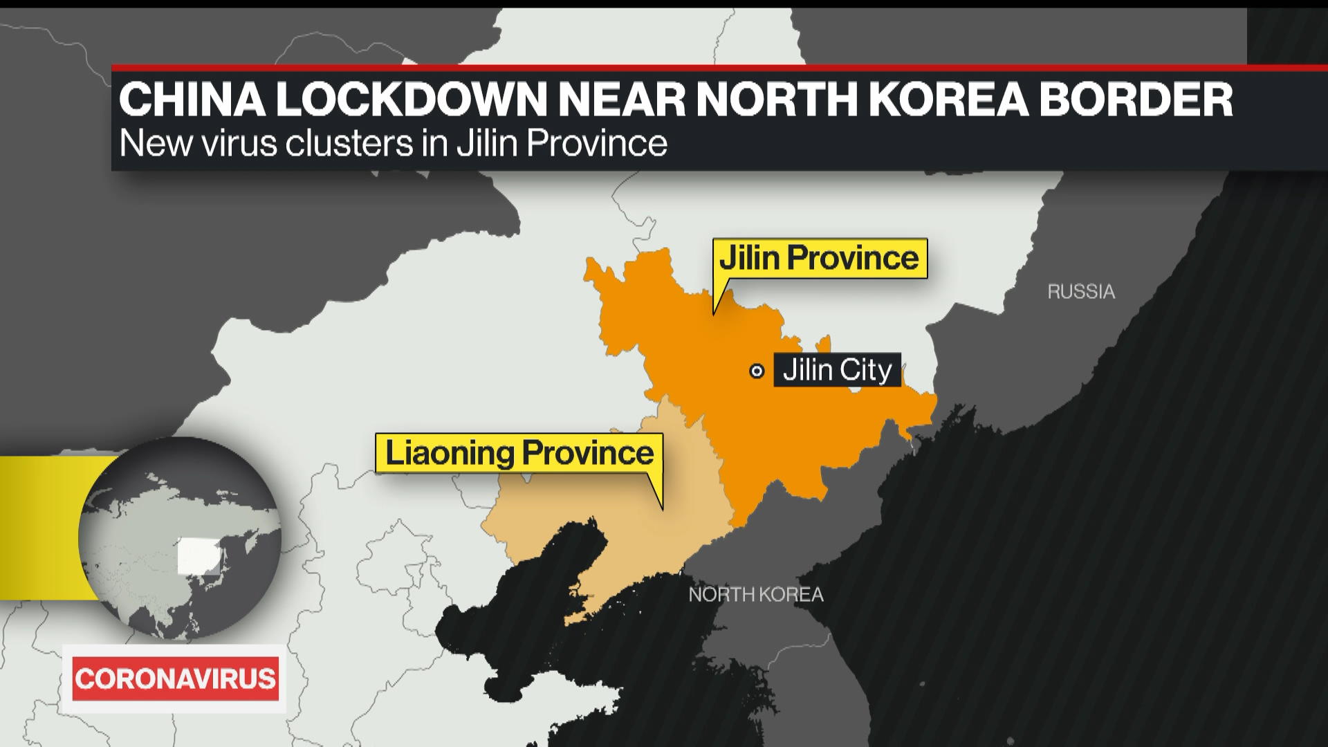 north korea china border map