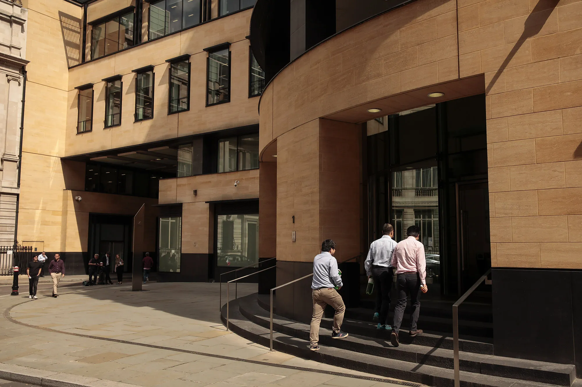 The offices of Deutsche Bank AG in London.