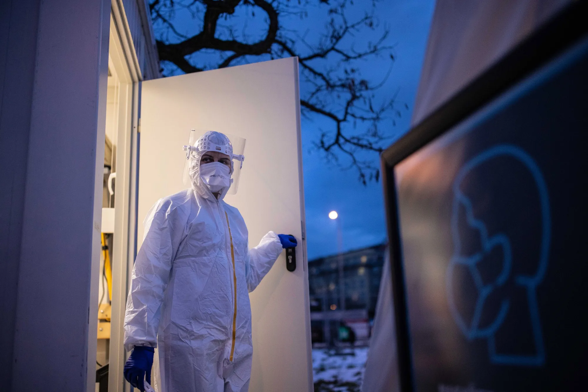 Czech Drive-thru Covid-19 Testing as Virus Surges Again