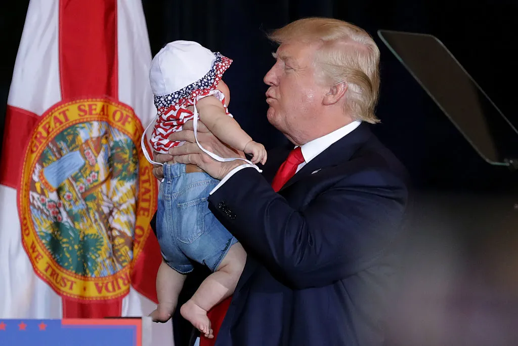 Kissing babies is good politics. But historically so are corporate tax cuts....
