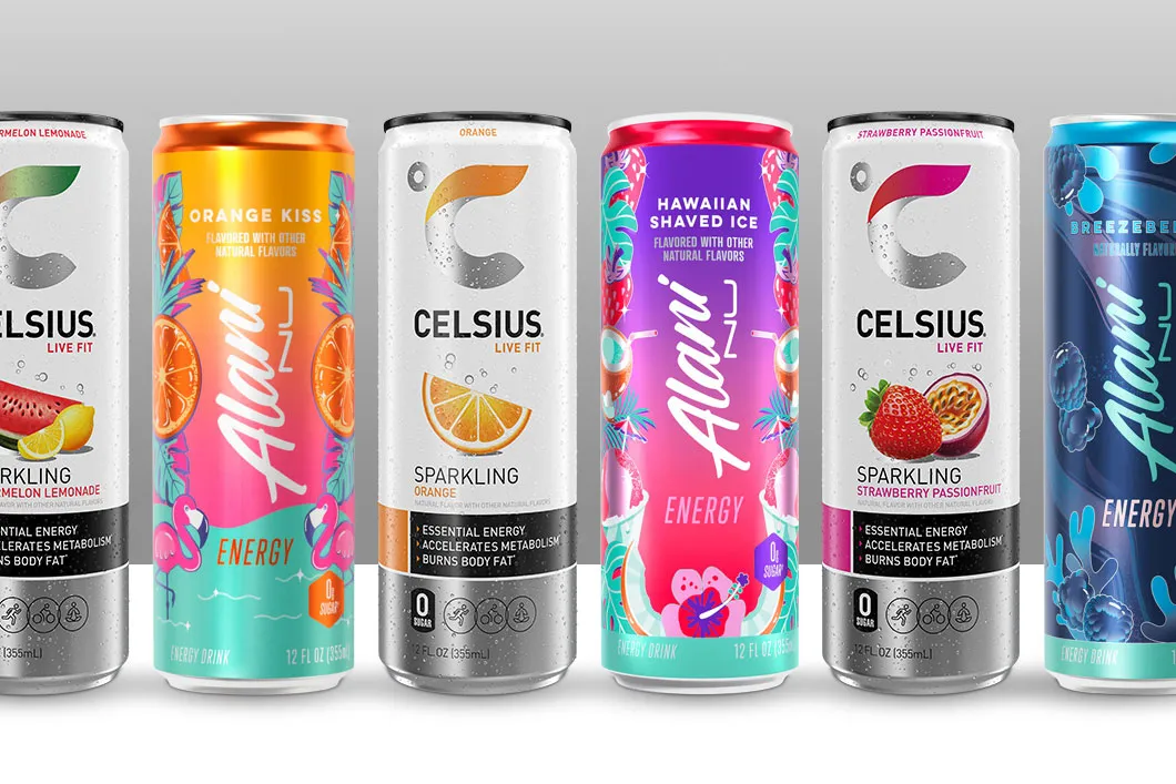 Celsius and Alani Nu brand products.