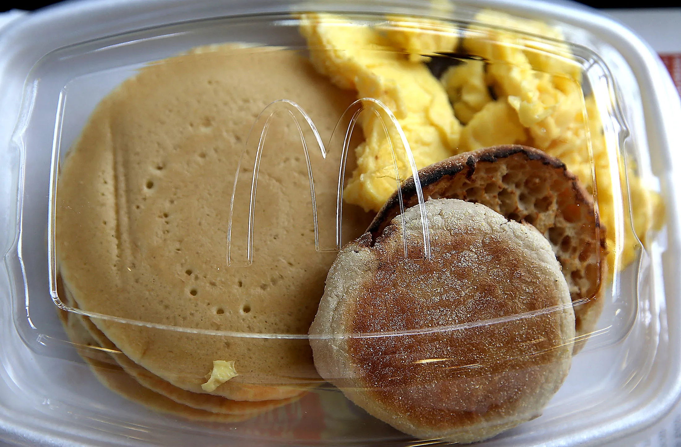 A McDonald's 'Big Breakfast' in Fairfield, California.
