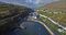 The Harris Distillery from the air.