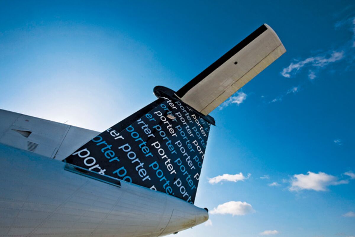 Porter Airlines Makes Coach a Lot Classier Bloomberg