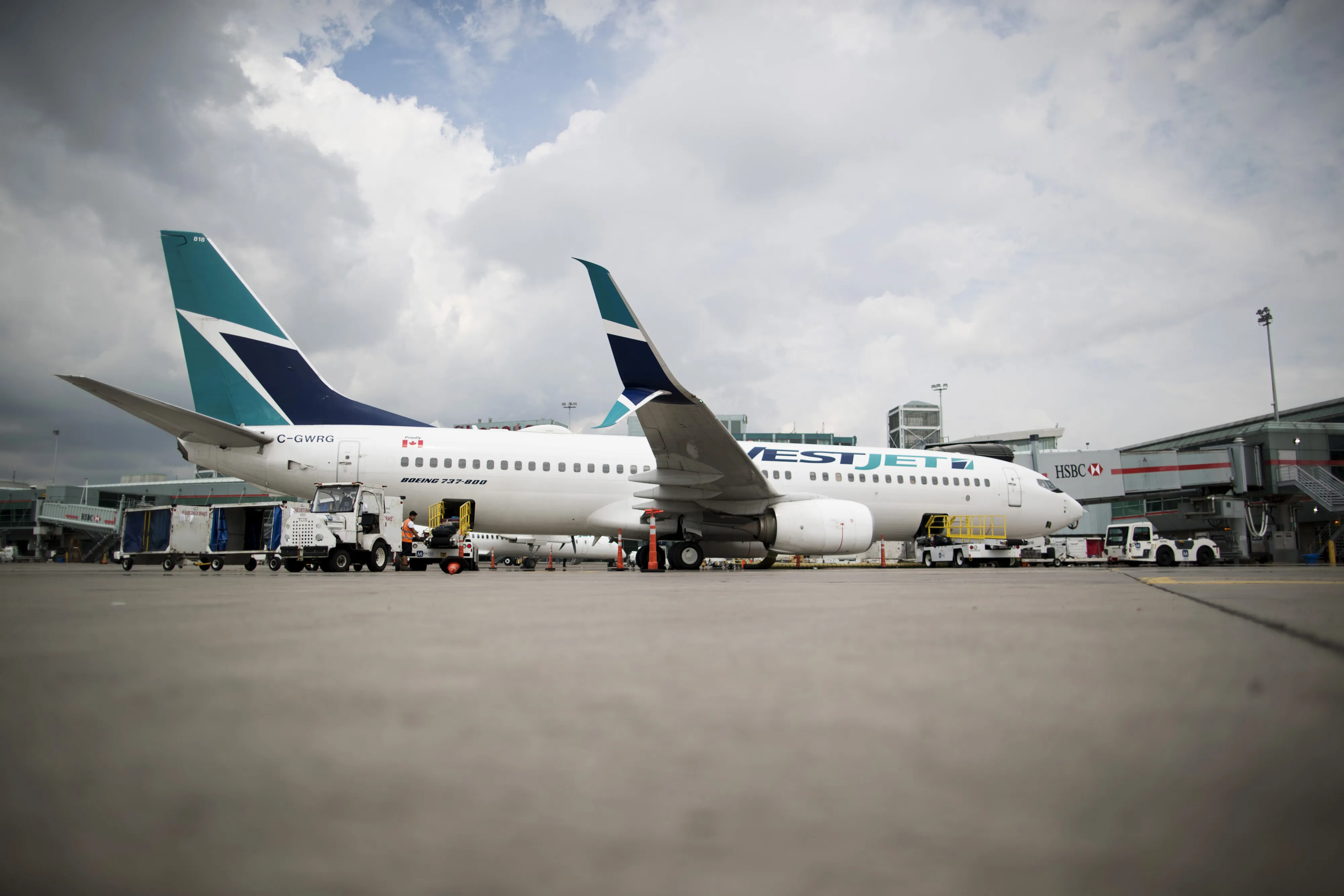 After new cuts are made through March, WestJet will have reduced its capacity roughly 80% from a year earlier.