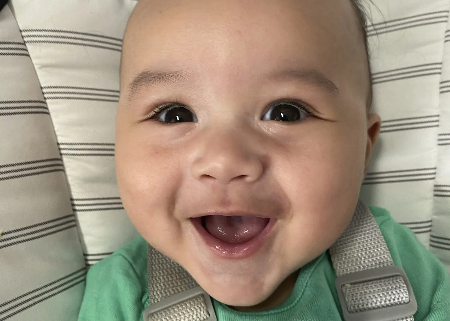 Gerber babies may no longer be smiling as the price of baby food shoots up. (Courtesy of Gerber via AP) Gerber