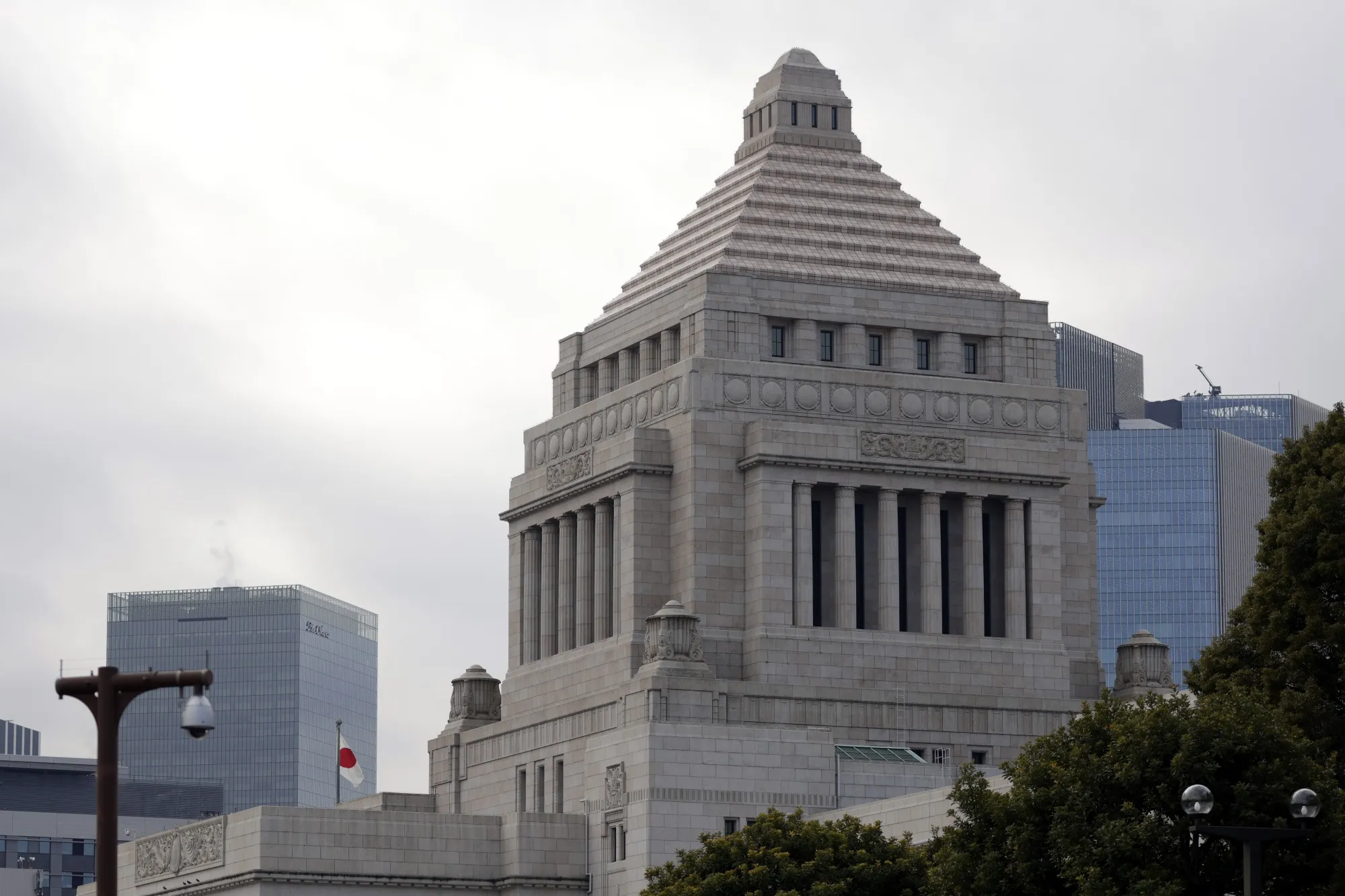 The National Diet building in Tokyo.