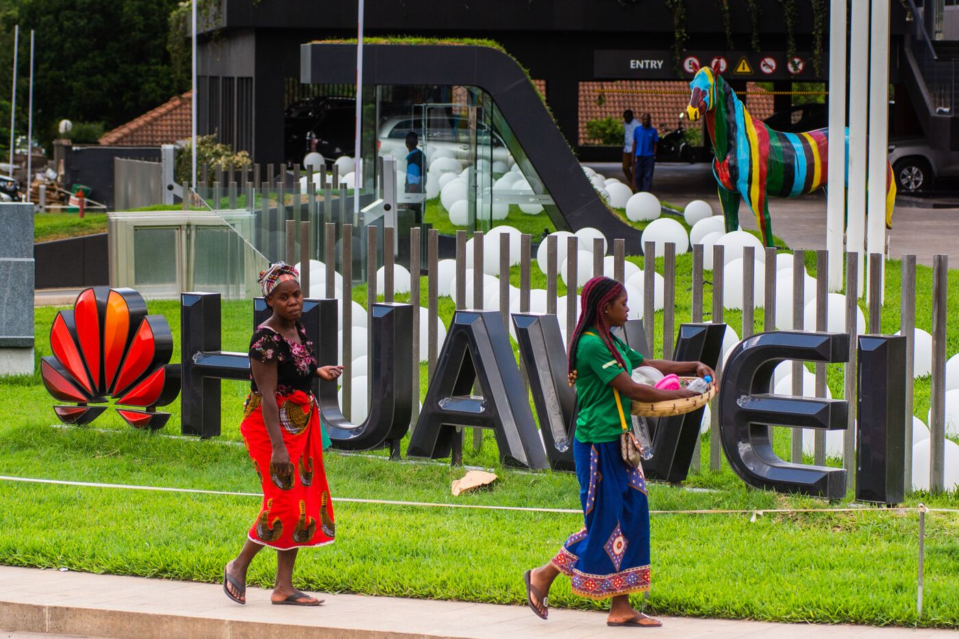 Zambia has seen a lot of Chinese investment in recent years. Pictures taken in Lusaka, Zambia