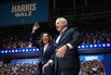 Kamala Harris And Running Mate Tim Walz Make First Appearance Together In Philadelphia