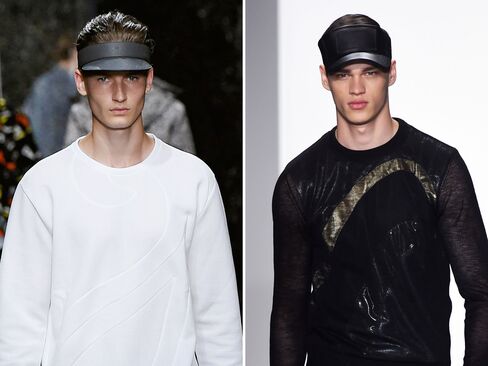 From left: Fendi Spring/Summer 2016; Calvin Klein Collection Spring/Summer 2016