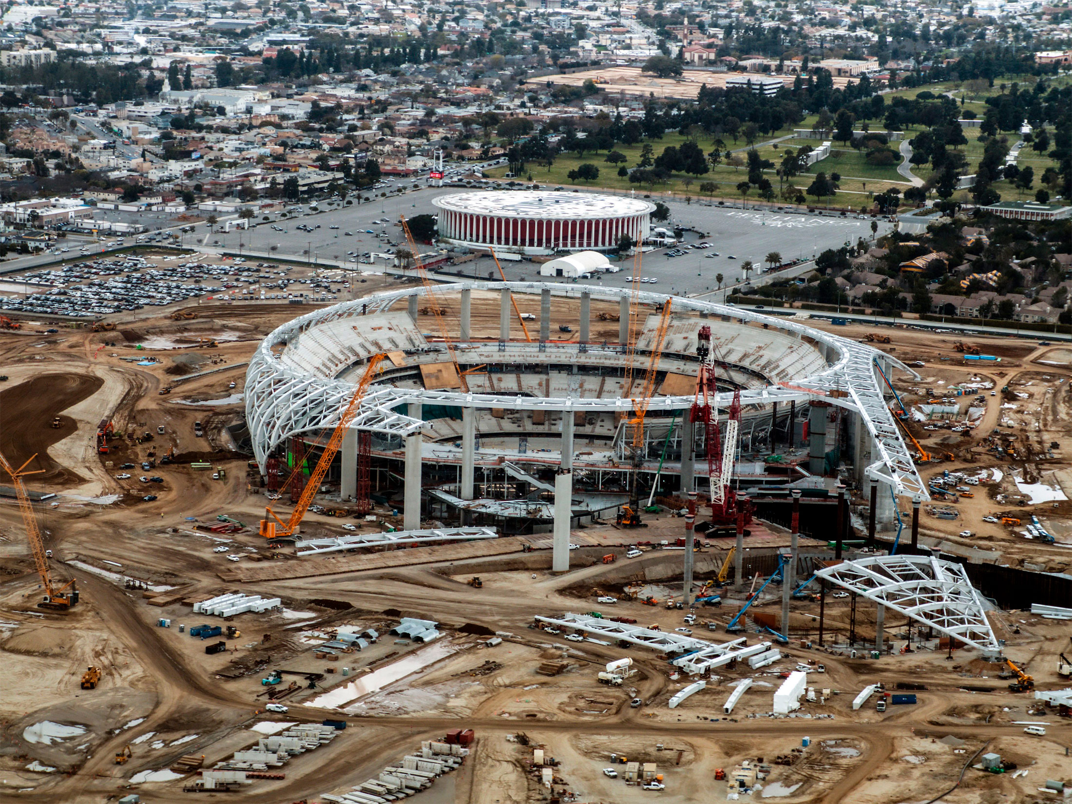 SoFi naming rights for Los Angeles stadium for the Rams and Chargers