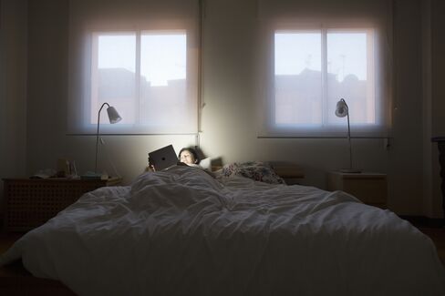 Using Tablet in Bed
